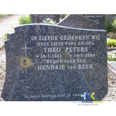 Grafstenen kerkhof Herwen Coll. HKR (322) Th.Peters